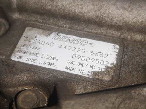 Foto 1ª: Compresor Aire Acondicionado Toyota Corolla 1CDFTV (2003)