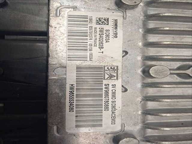 Foto 3ª: Centralita Motor ECU Peugeot 407 2.0 16V HDI CAT RHR - DW10BTED4) 136CV 100KW (2005)