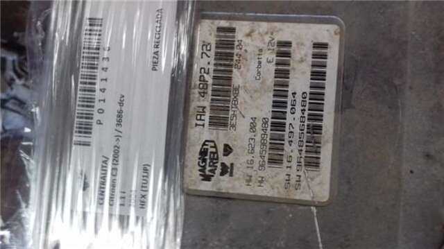 Centralita Motor ECU Citroen C3 1.1 I