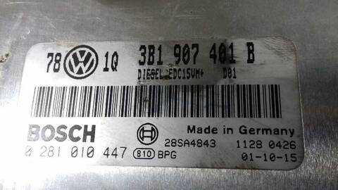 Foto 3ª: Centralita Motor ECU Volkswagen Passat 2.5 V6 TDI 150CV 110KW [AKN] (2002)