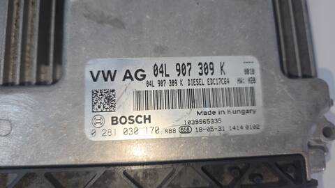 Foto 2ª: Centralita Motor ECU Volkswagen Caddy FURGON 69CV 51KW (2004)