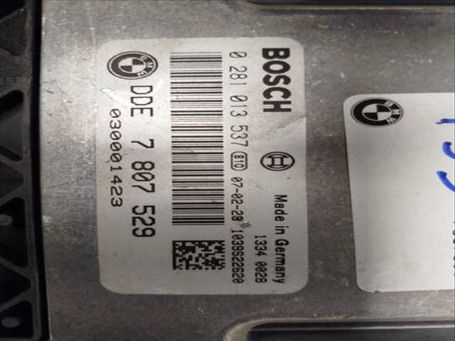 Foto 2ª: Centralita Motor ECU Bmw Serie 1 114 BERLINA (2007)