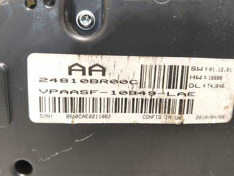 Foto 2ª: Cuadro de Instrumentos Nissan Qashqai ACENTA 2 16V CAT 141CV [MR20DE] (2007)