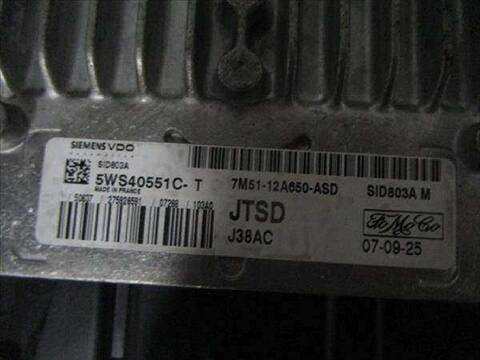 Foto 2ª: Centralita Motor ECU Ford C Max 2.0 TDCI 136CV 100KW CB3) [G6DD] (2007)