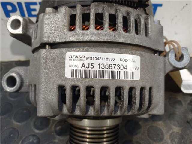 Foto 2ª: Alternador Opel Astra 1.6 EXCELLENCE [1.6 LTR. - 81 KW CDTI DPF] [B16DTE OPT. LWQ]