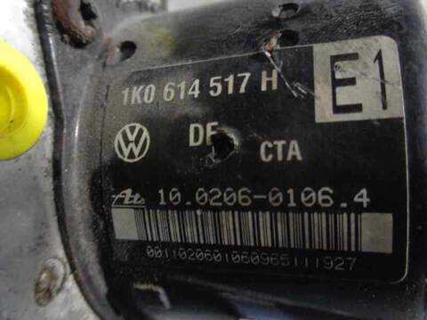 Foto 4ª: Abs Volkswagen Touran HIGHLINE 140CV 103KW [BKD] (2005)