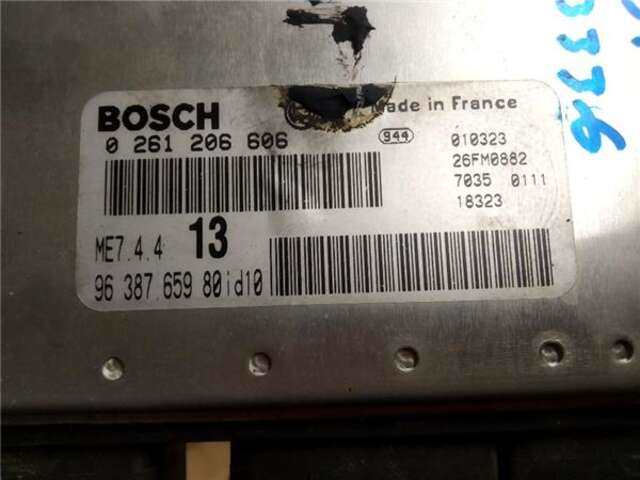 Foto 3ª: Centralita Motor ECU Citroen Xsara 1.6I 16V EXCLUSIVE [1.6 LTR. - 80 KW 16V CAT (NFU - TU5JP4)] [NFU (TU5JP4)]