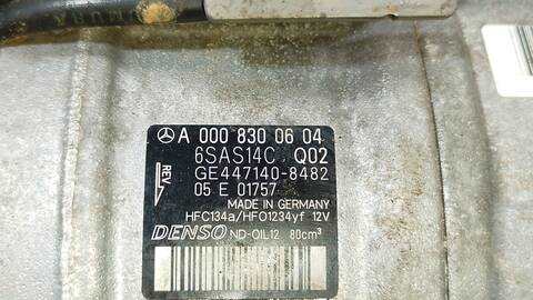 Foto 2ª: Compresor Aire Acondicionado Mercedes Clase C 160 C 200 206.042) BERLINA 224CV 165KW [M 254.915] (2021)