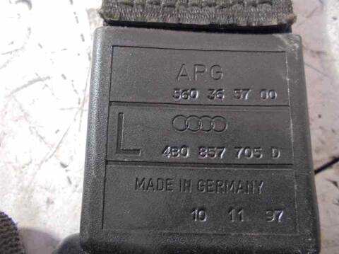 Foto 2ª: Cinturón Delantero Derecho Audi A6 2.5 V6 24V TDI BERLINA 150CV 110KW (1997)