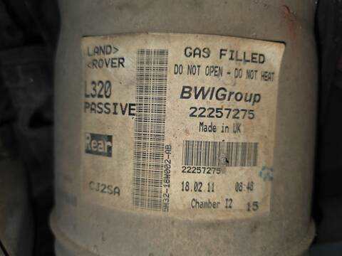 Foto 2ª: Amortiguador Trasero Derecho Land Rover Range 306DT AUT. (2011)