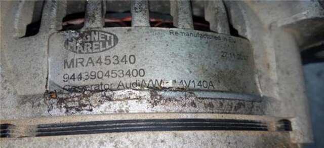 Alternador Volkswagen Caddy 1.9 FURG. [1.9 LTR. - 77 KW TDI]