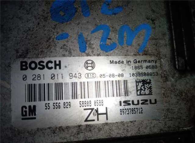 Centralita Motor ECU Opel Astra 1.7 CDTI