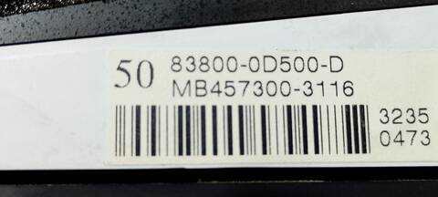 Foto 4ª: Cuadro de Instrumentos Toyota Yaris BASICO 87CV 64KW [2SZFE] (2006)