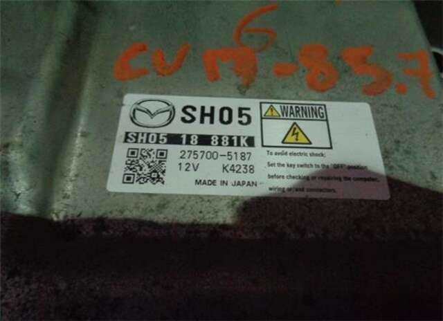 Foto 3ª: Centralita Motor ECU Mazda 6 2.2 DE 180CV SPORTIVE [2.2 LTR. - 132 KW TURBODIESEL CAT] [R2]