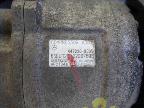 Foto 3ª: Compresor Aire Acondicionado Mercedes Clase A 140 1.4 140 168.031) 82CV 60KW [M 166.940] (2002)