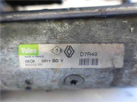 Foto 3ª: Motor de Arranque Nissan Primera 1.9 DCI BERLINA 120CV 88KW [D-F9Q] (2004)