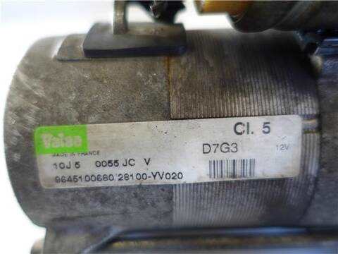 Foto 3ª: Motor de Arranque Citroen C5 1.6 HDI RC8HZB) BERLINA 109CV 80KW [9HY (DV6TED4)] (2005)