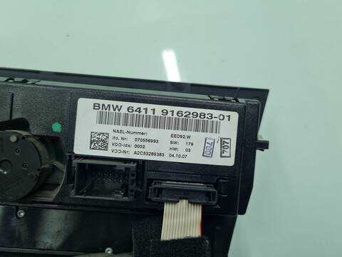 Foto 2ª: Mando Climatizador Bmw Serie 3 315 320D BERLINA 177CV 130KW [N47D20A] (2007)