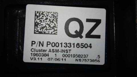 Foto 3ª: Cuadro de Instrumentos Opel Corsa CMON 95CV 70KW [A13DTE] (2011)