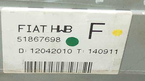 Foto 2ª: Caja Reles Fusibles Fiat Doblo ACTIVE 90CV 66KW [263A2000] (2011)