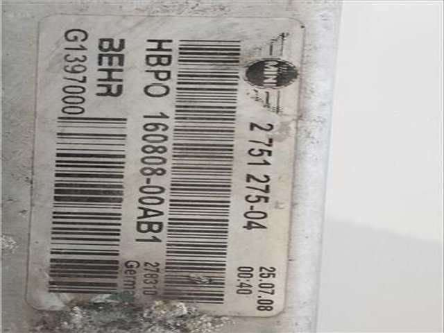 Foto 3ª: Radiador Motor Mini Mini 1.6 COOPER D 109CV 80KW [9HZ (DV6TED4)] (2009)