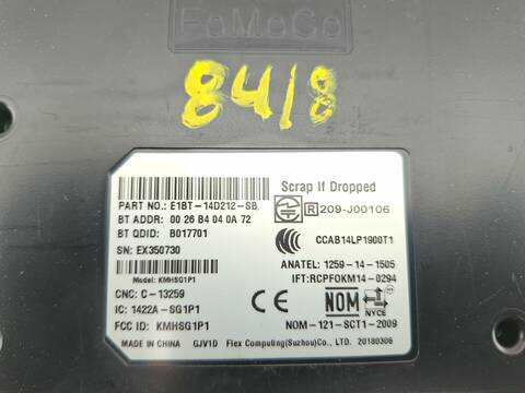 Foto 2ª: Centralita Motor ECU Ford Focus 1.0 ECOBOOST 125CV 92KW [M1DA] (2018)