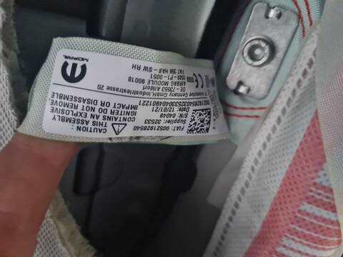Airbag Cortina Delantero Derecho Fiat Tipo LIFE BERLINA 130CV 96KW