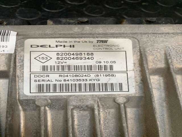 Foto 2ª: Centralita Motor ECU Renault Megane 1.500 DCI105CV73KW 0CV II 3/5 PUERTAS BM/CM DESDE 10/2002 [K9K 728] (2005)