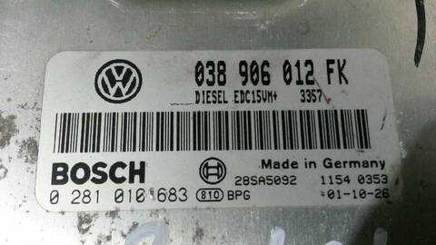 Foto 3ª: Centralita Motor ECU Seat Leon SIGNO 110CV 81KW [ASV] (2001)