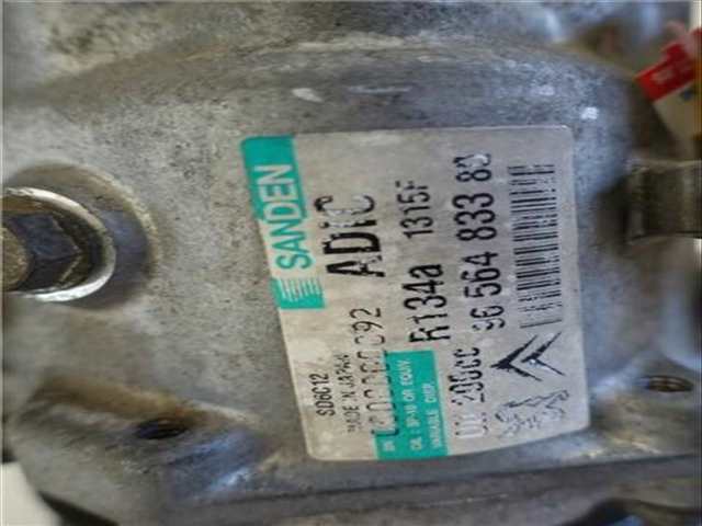 Foto 3ª: Compresor Aire Acondicionado Citroen C4 2.0 HDI PICASSO 136CV 100KW [RHJ-DW10BTED4] (2007)