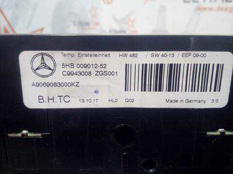 Foto 4ª: Mando Climatizador Mercedes Sprinter 210/213/216 CDI 906.111/113) 163CV 120KW CAJA ABIERTA [651955] (2014)