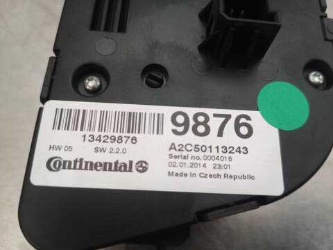 Foto 3ª: Mando Climatizador Opel Mokka EDITION ECOFLEX 131CV 96KW [A17DTS] (2014)