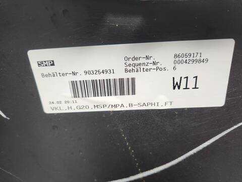 Foto 4ª: Paragolpes Trasero Bmw Serie 3 315 330D XDRIVE SPORT LINE 4P) BERLINA 265CV [B57D30A] (2022)