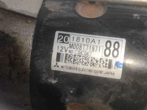 Motor de Arranque Mitsubishi ASX 4N13