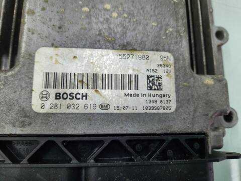 Foto 3ª: Centralita Motor ECU Fiat Doblo EASY 95CV 70KW [263A7000] (2015)