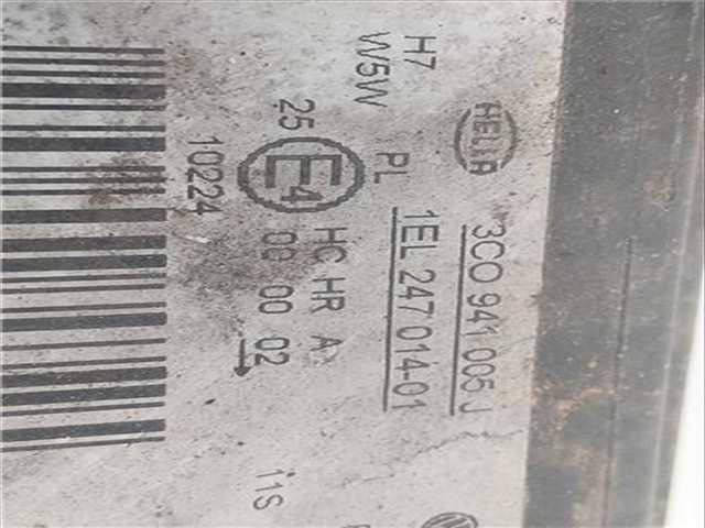 Foto 3ª: Faro Izquierdo Volkswagen Passat 2.0 TDI 16V BERLINA 140CV 103KW [BKP] (2005)
