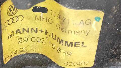 Foto 3ª: Colector Admisión Audi A6 3.0 TDI QUATTRO 165KW) BERLINA 225CV [BMK] (2005)