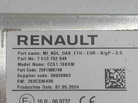 Foto 2ª: Centralita Motor ECU Renault Arkana TECHNO