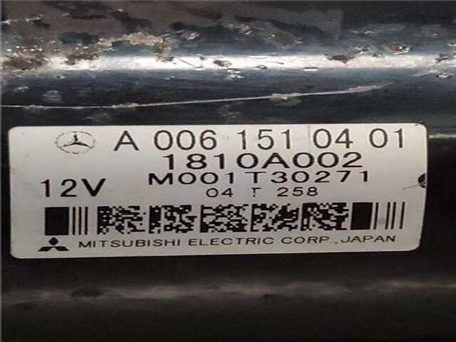 Foto 2ª: Motor de Arranque Smart Forfour 1.5 CDI 70KW (454.001) [1.5 LTR. - 70 KW CDI CAT] [OM 639.939]