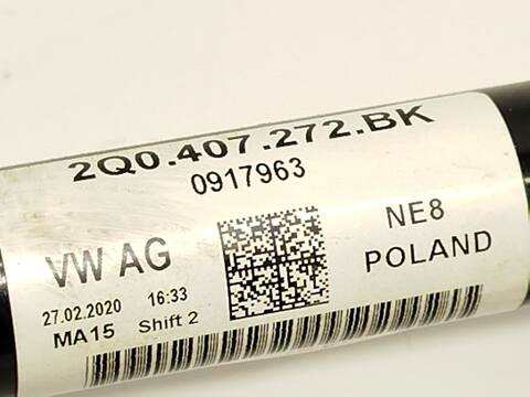 Foto 4ª: Transmision Delantera Derecha Audi A1 25 TFSI 95CV 70KW [DKLA] (2020)