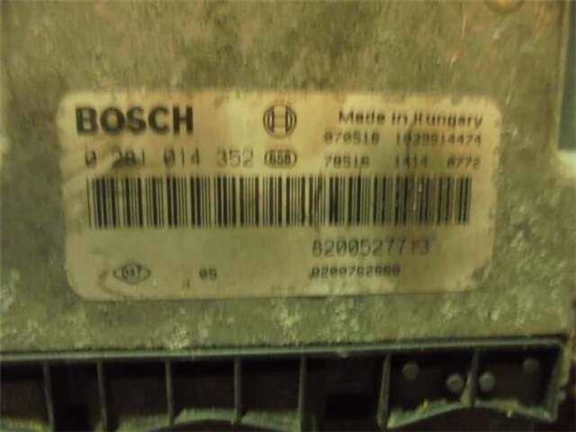 Foto 2ª: Centralita Motor ECU Renault Laguna 1.9 DCI (KG1V) [F9Q 758]