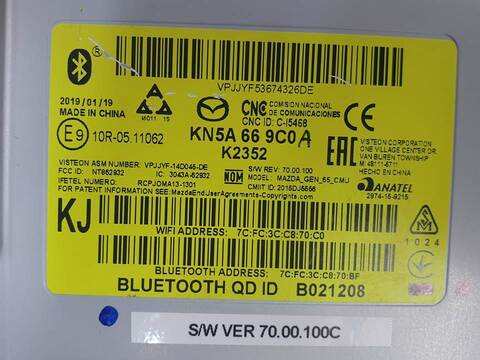 Foto 2ª: Centralita Motor ECU Mazda CX5 EVOLUTION 2WD