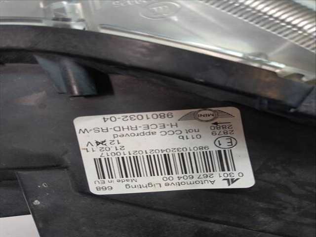 Foto 1ª: Faro Izquierdo Mini Countryman N47C16A N47 112 CV 82KW [N47C16U1] (2011)