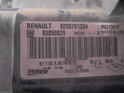Foto 3ª: Faro Izquierdo Renault Trafic T 1000 60CV 44KW