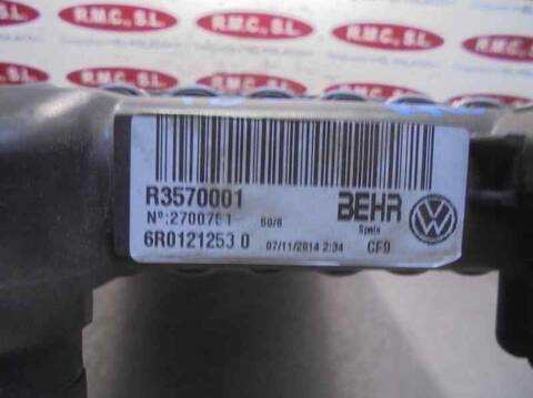 Foto 4ª: Radiador Motor Seat Ibiza ECOMOTIVE 75CV 55KW [CFWA] (2014)