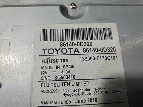 Foto 3ª: Sistema GPS Toyota Yaris HYBRID ADVANCE 101CV 74KW [1NZ] (2018)