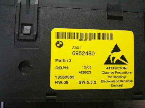 Foto 4ª: Mando Calefacción A. A. Bmw Serie 5 518 530D BERLINA 218CV 160KW [306D2] (2005)