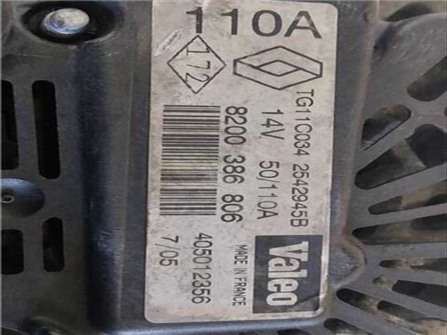 Foto 3ª: Alternador Renault Scenic 1.5 DCI JM02 JM13) 101CV 74KW JM) [D/ K9K F7] (2005)