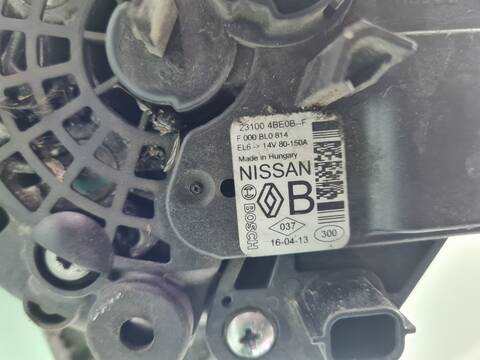 Foto 4ª: Alternador Nissan Qashqai ACENTA 131CV 96KW [R9M] (2016)