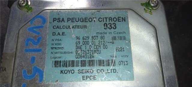 Centralita Direccion Asistida Citroen C3 1.4 HDI
